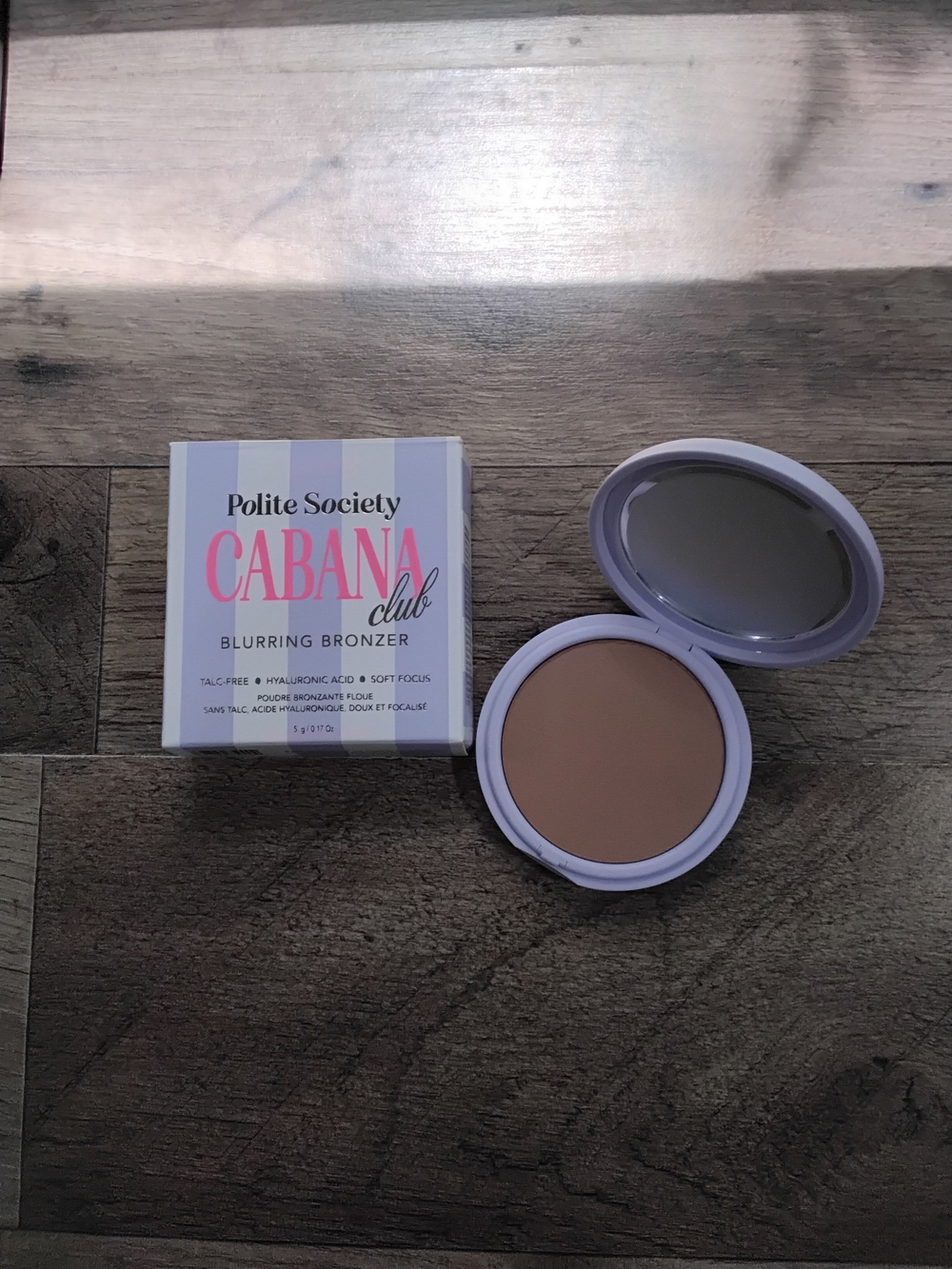 Polite Society Cabana Club Blurring bronzer-French Rivirea